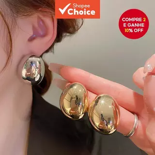 Brincos De Gota De Água Personalizados Joias Pendentes Geométricas Para Mulheres E Meninas em Oferta na Shopee