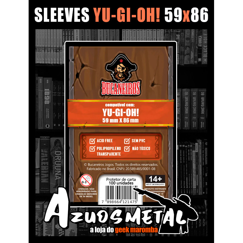 100 Fundas Sapphire Sleeves Lila 59x86 Mm – Protección Premium Para Cartas Yu-Gi-Oh, Vanguard Y Más, 60 Micras, Libre De Ácido
