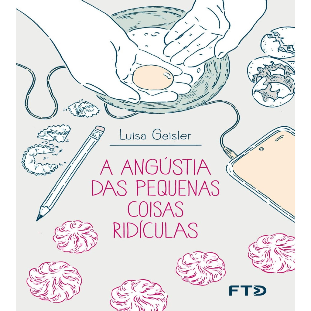 A angústia das pequenas coisas ridículas autor Geisler, Luísa | Shopee ...