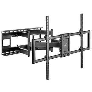 Suporte de Parede Multiarticulado para Telas Gigantes LED, LCD e Plasma de 60" a 120" e até 120kg Preto - A02V9XL - ELG em Oferta na Shopee