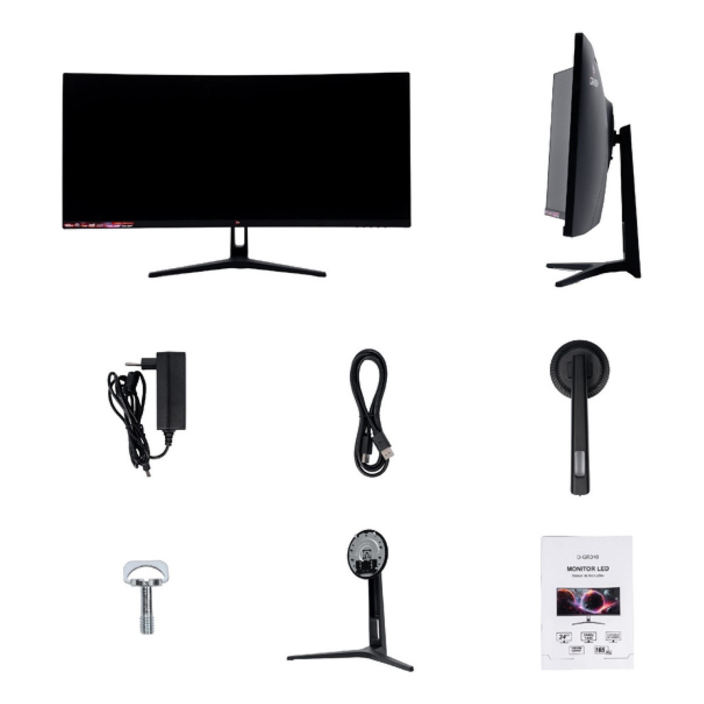 Monitor Led 34 Visão Expandida Tela Curvada Hdmi Aikino