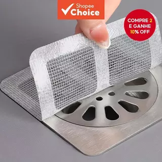 O Filtro De Drenagem Cobre 50PCS : Coletores Descartáveis Do Cabelo Chuveiro Para A Prevenção Eficaz Da Tomada em Oferta na Shopee
