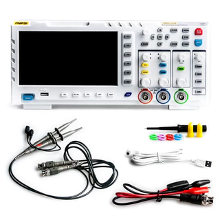 Osciloscópio Digital de Bancada FNIRSI 1014D 100 MHz com Gerador de Sinais em Oferta na Shopee