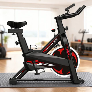 Bicicleta de Spinning Profissional 150Kg – Volante 10Kg Silencioso, Ergométrica e Ajustável para Treinos em Casa NOXMIX em Oferta na Shopee