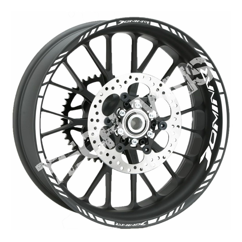 Adesivo Rodas Bajaj Moto Dominar 400 Refletivo Sticker 2026 | Shopee Brasil
