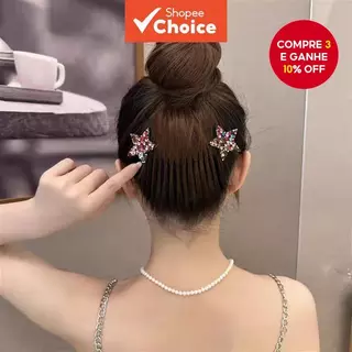 Grampo De Cabelo Coreano Para Classificação De Moscas – Acessórios Elegantes De Argola Mulheres em Oferta na Shopee