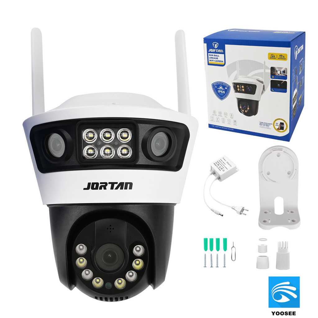 Câmera de Vigilância Externa Wi-Fi PTZ 1080p Visão Noturna IP66 Áudio ...