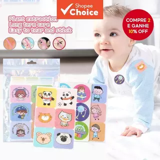 Adesivos Repelentes De Insetos 240 Unidades , Remendos De Mosquitos Não Tóxicos Com Desenhos Bonitos De Animados , Verão em Oferta na Shopee
