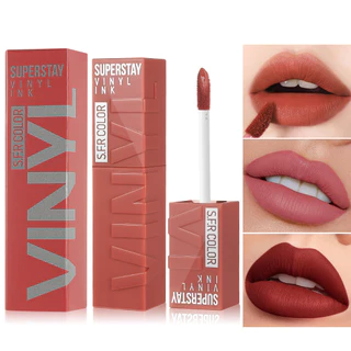 s.f.r Lip Glaze à prova d'água, não pegajoso, acabamento matte que não desbota, batom clareador em Oferta na Shopee