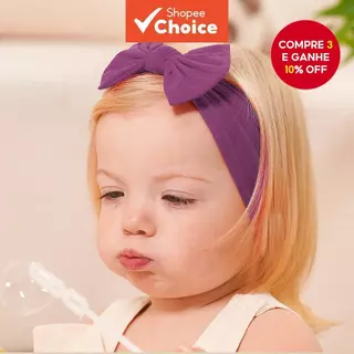 Conjunto De Tiaras Para Bebês Meninas , Faixas Florais De Nylon Recém-Nascidos , Acessórios Cabelo , Macio , Sem Desliza em Oferta na Shopee