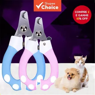 Cortador De Unhas Profissional Para Animais De Estimação – Aparador Cães E Gatos Com Proteção De Segurança , Ferramenta em Oferta na Shopee