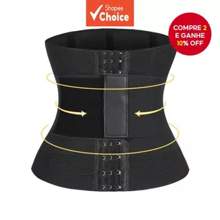 Cinto Ajustável Feminino – Modelador Para Controle De Barriga Com Fivela E Fecho De Velcro Emagrecimento Suporte De Post em Oferta na Shopee