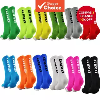 Meias De Ciclismo Respiráveis De Alta Qualidade – Esportivas Confortáveis E Duráveis Para Homens Mulheres em Oferta na Shopee