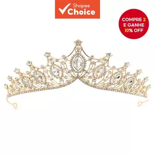 Tiaras De Casamento De Noiva E Toppers De Bolo De Cristal – Vestido De Cabeça Elegante Para Decorações De Festa De Anive em Oferta na Shopee