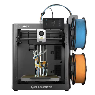 Flashforge AD5X – Impressora 3D FDM 22 cm³, Mesa Aquecida, Auto‑nível