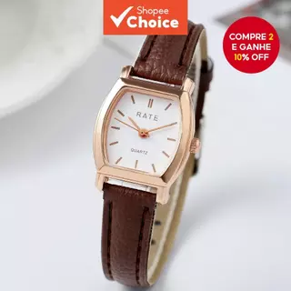 Novo Relógio Elegante Com Design De Escala Simples E Para Mulheres , Uso Diário , Festa De Escritório em Oferta na Shopee