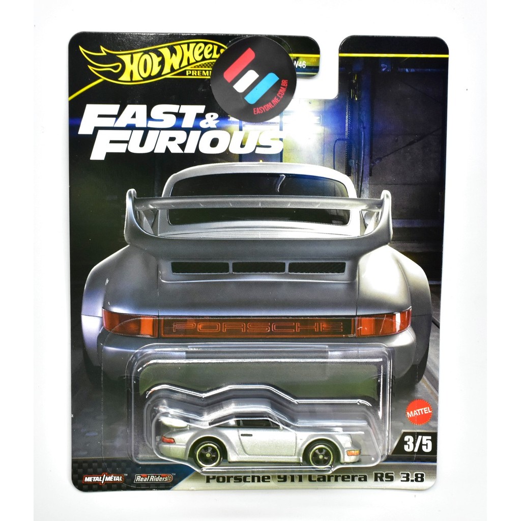 ホットウィール 2025 - ポルシェ 911 カレラ RS 3.8 HOT WHEELS - PREMIUM - 2025 - VELOZES E FURIOSOS -PORSCHE 911