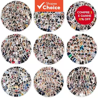 103PCS Adesivos De Grafite KPOP Blackpink Stray Kids IVE TFamily LanLanStickersWorld em Oferta na Shopee