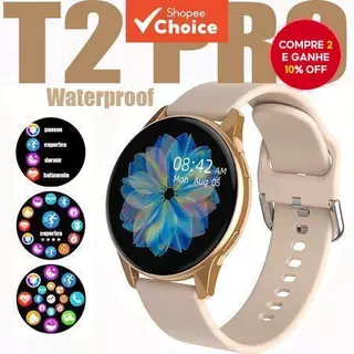 Amazfit Active 2 Smart Watch 2025 - Novo Relógio Inteligente T2 Pro com Monitor de Frequência Cardíaca, Chamadas em Oferta na Shopee