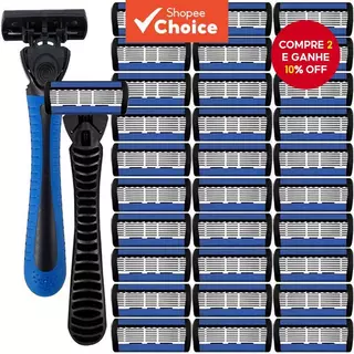 Navalha De Segurança Para Viagens , Lâminas De Barbear Manuais Lâmina De 6 Andares Reposição , Ferramentas Cuidados Com em Oferta na Shopee