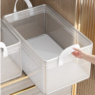 Kit 2/4/6 Caixa Organizadora Dobrável Roupas e Gavetas Organizadas Multiuso Feita em PVC Resistente Ecológico WL-2450 em Oferta na Shopee