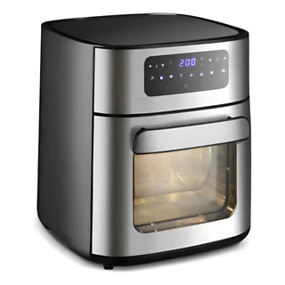 Fritadeira Air Fryer 12L 2000w Antiaderente Painel Digital Aço Inox 110v 220v em Oferta na Shopee