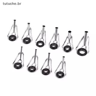 TU 8 Peças De Aço Inoxidável Ponta De Vara De Pesca Anel Guia De Olho Com Kit De Reparo De 3 Estilos Para Entusiastas Su em Oferta na Shopee