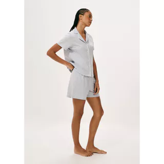 Pijama Curto Feminino Americano Estampado em Oferta na Shopee
