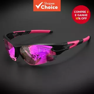 Óculos De Sol Esportivos Featherlight Semi-rim Com Lente Uv400, Ideais Para Corrida, Ciclismo E viagens