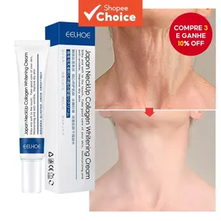 EELHOE 20g Neck Collagen Cream-Fórmula Reafirmante Hidratante Para Diminuir Linhas E Modelar O Contorno Do Pescoço em Oferta na Shopee