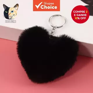 Chaveiro Feminino De Coração De 8 Cm – Pingente De Mochila Fofo Em Formato De Amor Para Bolsas E Chaves ​ em Oferta na Shopee