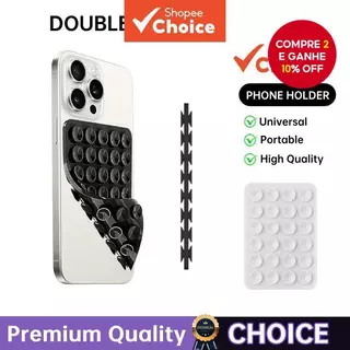 Ventosa De Silicone Dupla Face Suporte De Telefone Capa Adesivo Para selfies Streaming De Vídeo em Oferta na Shopee
