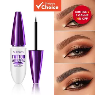 SHEDOES Creme para Sobrancelhas à Prova d'Água de Longa Duração - 3 Cores, Resistente ao Suor, Filme Formador, em Oferta na Shopee