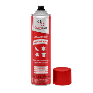 Cola De Contato Tradicional Spray 340G Quimicolla em Oferta na Shopee