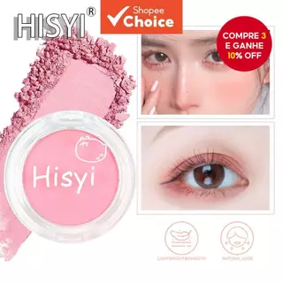 Blush Fosco À Prova D'água HISYI – Cor Única , De Longa Duração , Adequado Para A Pele , Multisombra , Unissex em Oferta na Shopee