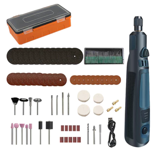 micro retifica com kit de acessorios 252 pecas 127v gamma