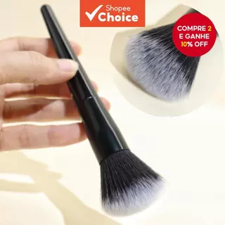 Pincel De Blush Único : Ferramenta Multifuncional Portátil Para Maquiagem Facial , Pó Solto E De Unhas