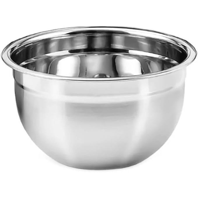 Tigela mixing bowl Luxo 26, 22 e 18cm em Aço Inox 3 - 1,6 - 