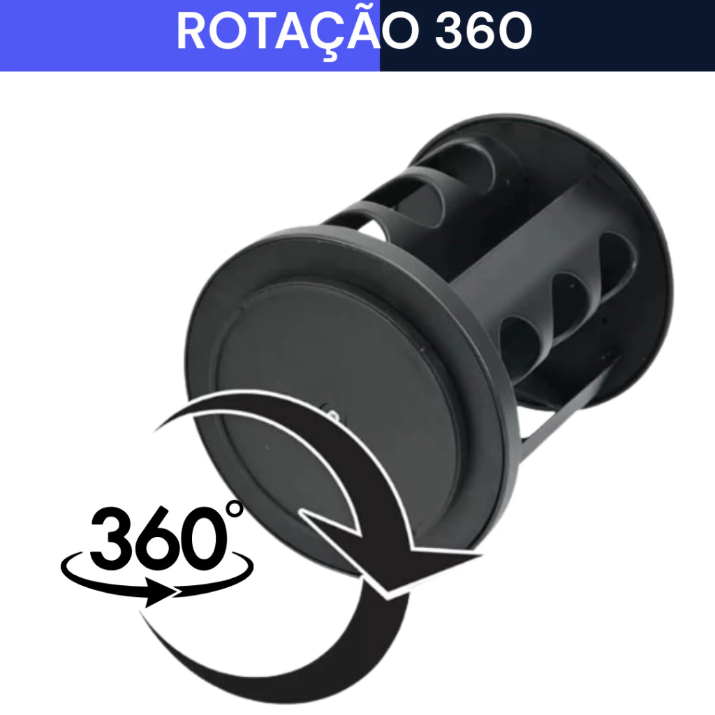 Porta Temperos Profissional Giratório 9 Potes Vidro Tampa Dosadora Condimentos PROMOÇÃO LIMITADA - Imagem 4