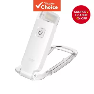 Luz de Leitura LED, Luz Noturna USB, Proteção para os Olhos, Clip, Dobrável, Três Cores, Brilho Ajustável, Lâmpada de em Oferta na Shopee