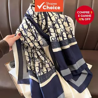 Lenço De Linho De Algodão Leve E Grande De 180 Cm De Comprimento Feminino Xale Com Estampa Geométrica Para Escritório Na em Oferta na Shopee