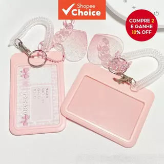 Suporte Para Cartão Fotográfico Kpop Acrílico De 1 Unidade , Moldura De Exibição De Organizador Com Chaveiro Pingente De em Oferta na Shopee