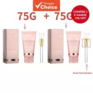 Pacote De Máscara Facial Removível Para Embrulho Noturno De Colágeno , Hidrolisada , Cuidados Com Elasticidade E Hidrata em Oferta na Shopee