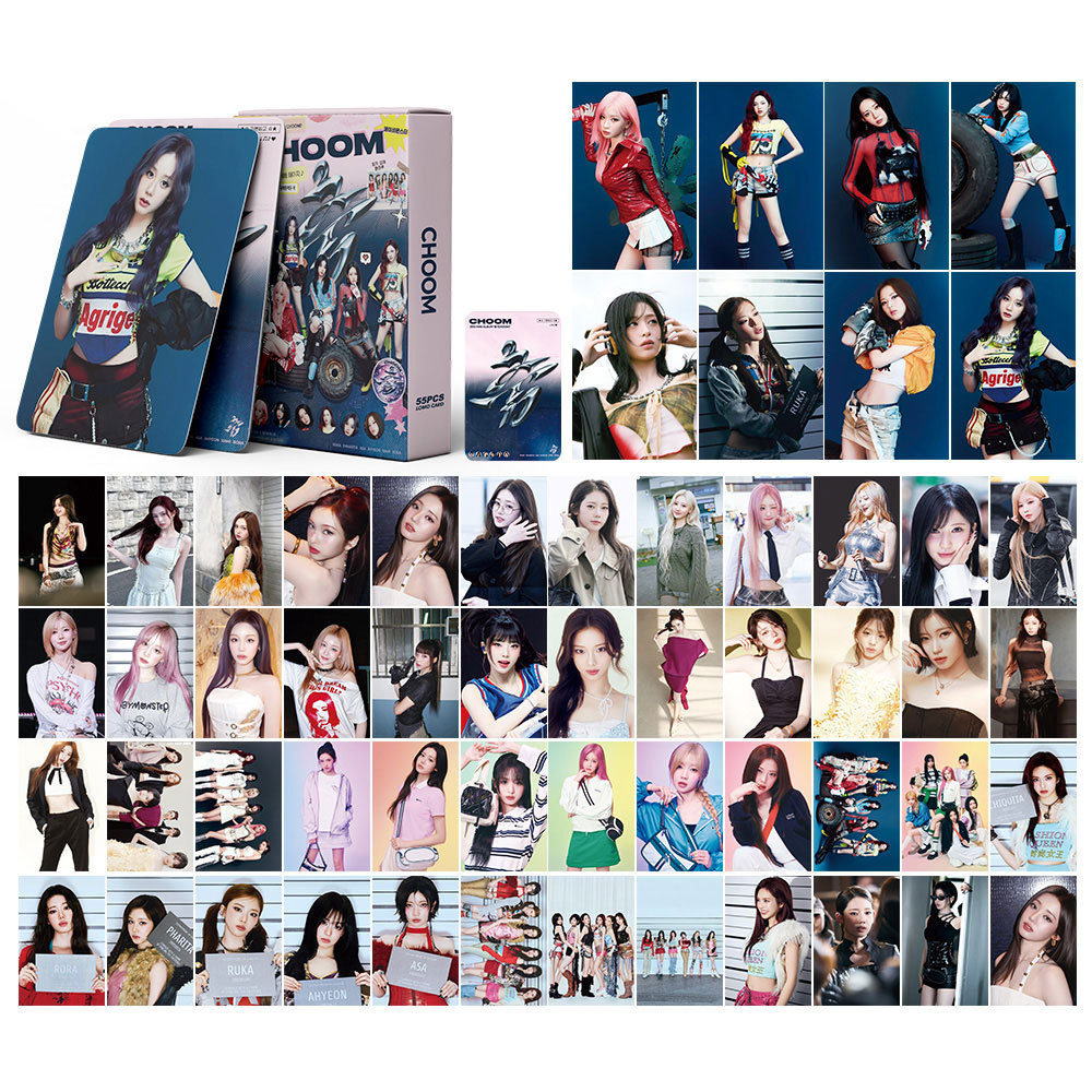 55pcs BM Molho Quente CHOOM Lomo Cards FOREVER Like That