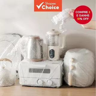 Capas Impermeáveis Descartáveis Contra Poeira – Película Protetora Espessa Para Eletrodomésticos E Móveis De Cozinha , 2 em Oferta na Shopee