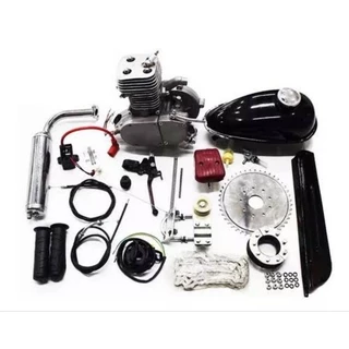 kit motor completo 100cc 7,6hp nakasaki p/ bicicleta motorizada