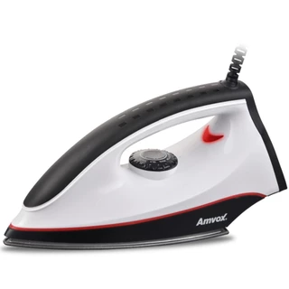 Ferro de passar a seco 1200 watts com chapa em inox - AF 1907 Amvox em Oferta na Shopee