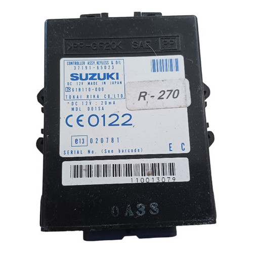 Modulo Central Keyless - Gm Tracker 3719165d23