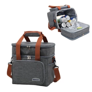 Bolsa Térmica De Duas Camadas De Grande Capacidade Adequada Para Piquenique MARISA em Oferta na Shopee