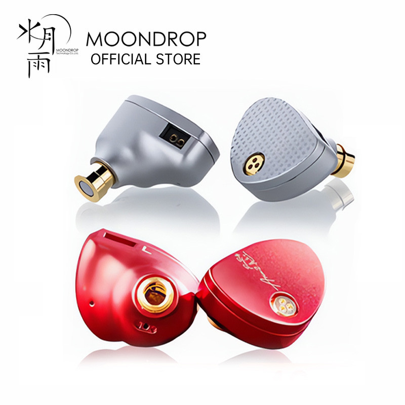 Moondrop Aria 2 シルバー Moondrop Fone de ouvido intra-auricular ARIA 2 com cabo de 2 pinos